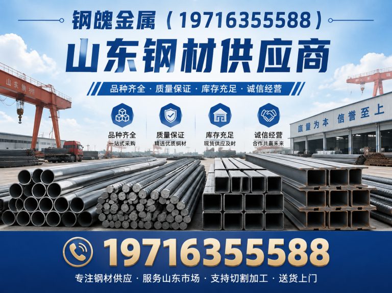 冠县山东钢材供应商展示图